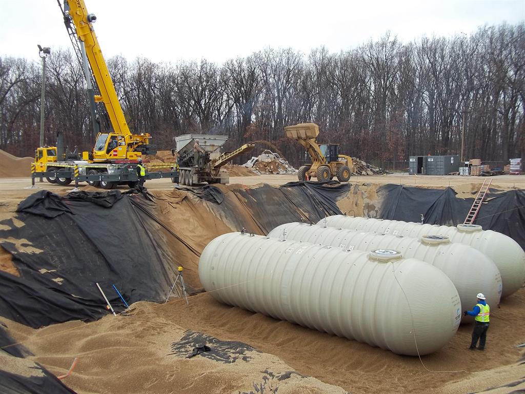 Truck Stop Construction Site