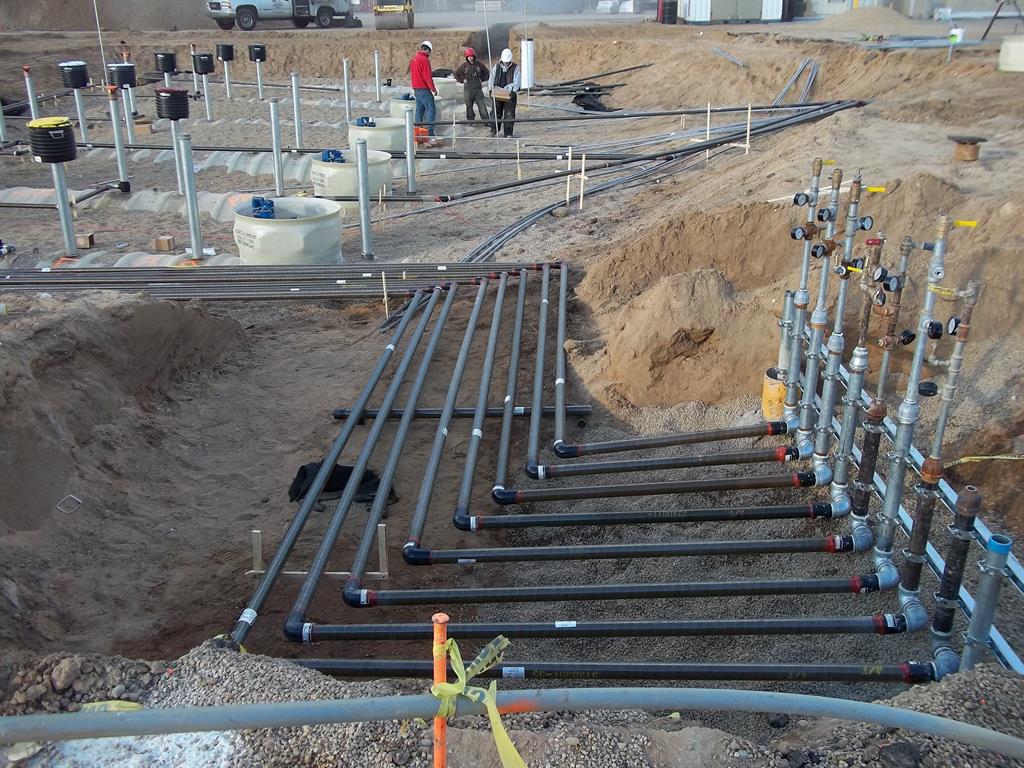 Truck Stop Construction site